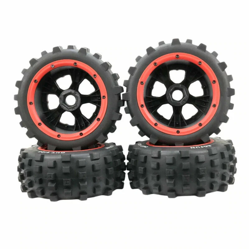 CROSS KNOBBY RÄDER GIANT GRIP V+H HPI BAJA 5T 5SC LOSI 5ive-T CARBON BREAKER 2 - Bild 3 von 3