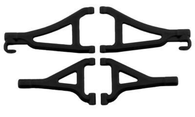 RPM Querlenker oben+unten (vorne) Traxxas E-Revo 1/16 / VXL (schwarz) 80692