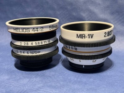 Canon EF Anamorphic Oval Bokeh REHOUSE HELIOS 44-2 Mir-1B Cinemod Cine Objektiv   