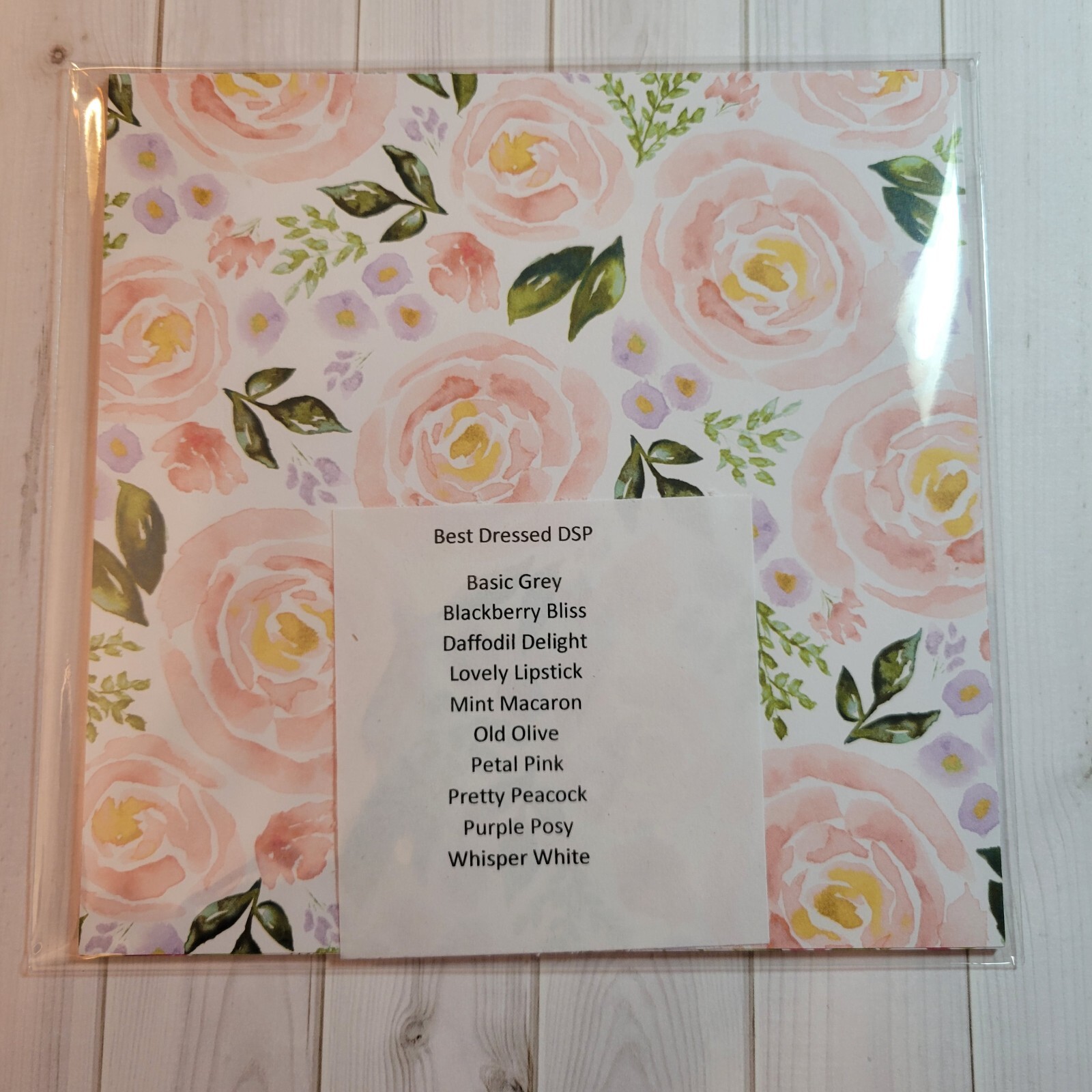 Stampin' Up Designer Series Paper 6x6 Retired - You Choose | eBay