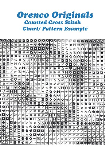 Artista moderno cubista Paul Klee actores máscara contada punto de cruz patrón gráfico - Imagen 3 de 3
