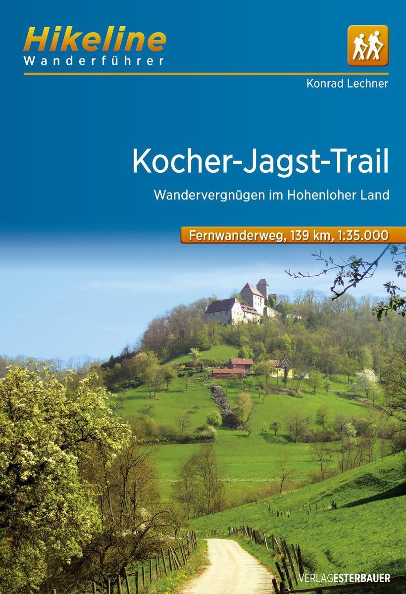 Thumbnail - Esterbauer Verlag | Fernwanderweg Kocher-jagst-trail 1 : 35 000 |