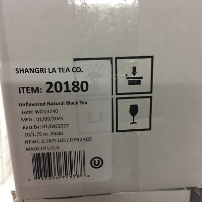 SHANGRI-LA Iced tea. Natural black, fresh brewed, iced tea
