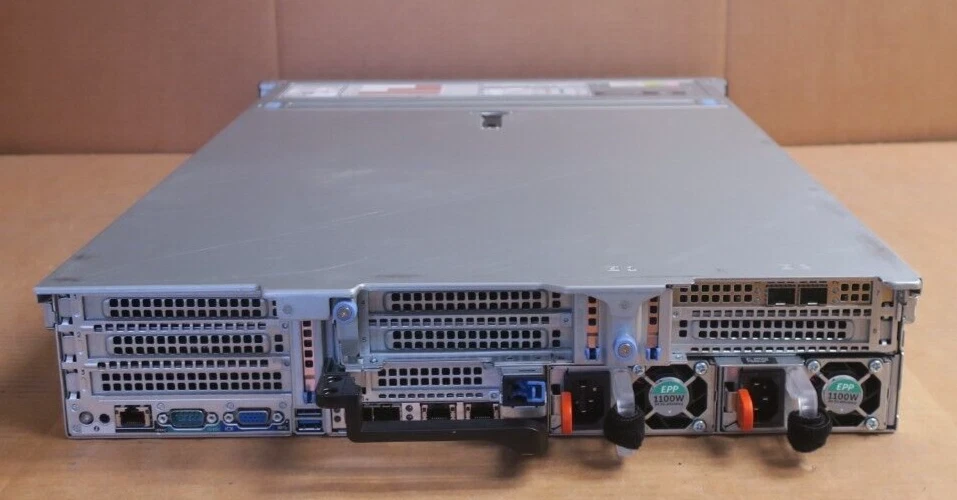 Dell PowerEdge R740xd 2x 8C Silver 4110 192GB Ram 6 x 1TB SSD 24-Bay 2U Server - Image 3 of 3