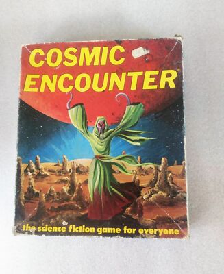 Eon Products 1978 : COSMIC ENCOUNTERS - Science Fiction Board game (1st Edition)