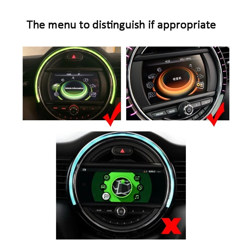 Car Backup Rear View Camera For MINI Cooper Clubman F55 F56 F57 park Adaptor - Image 2 of 4