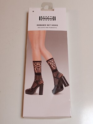 Wolford Romance Net Socks Afterglow 41589 (M)