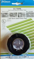 Philmore 12-3402 Self-fusing Silicone Rubber Emergency Repair Tape, Black
