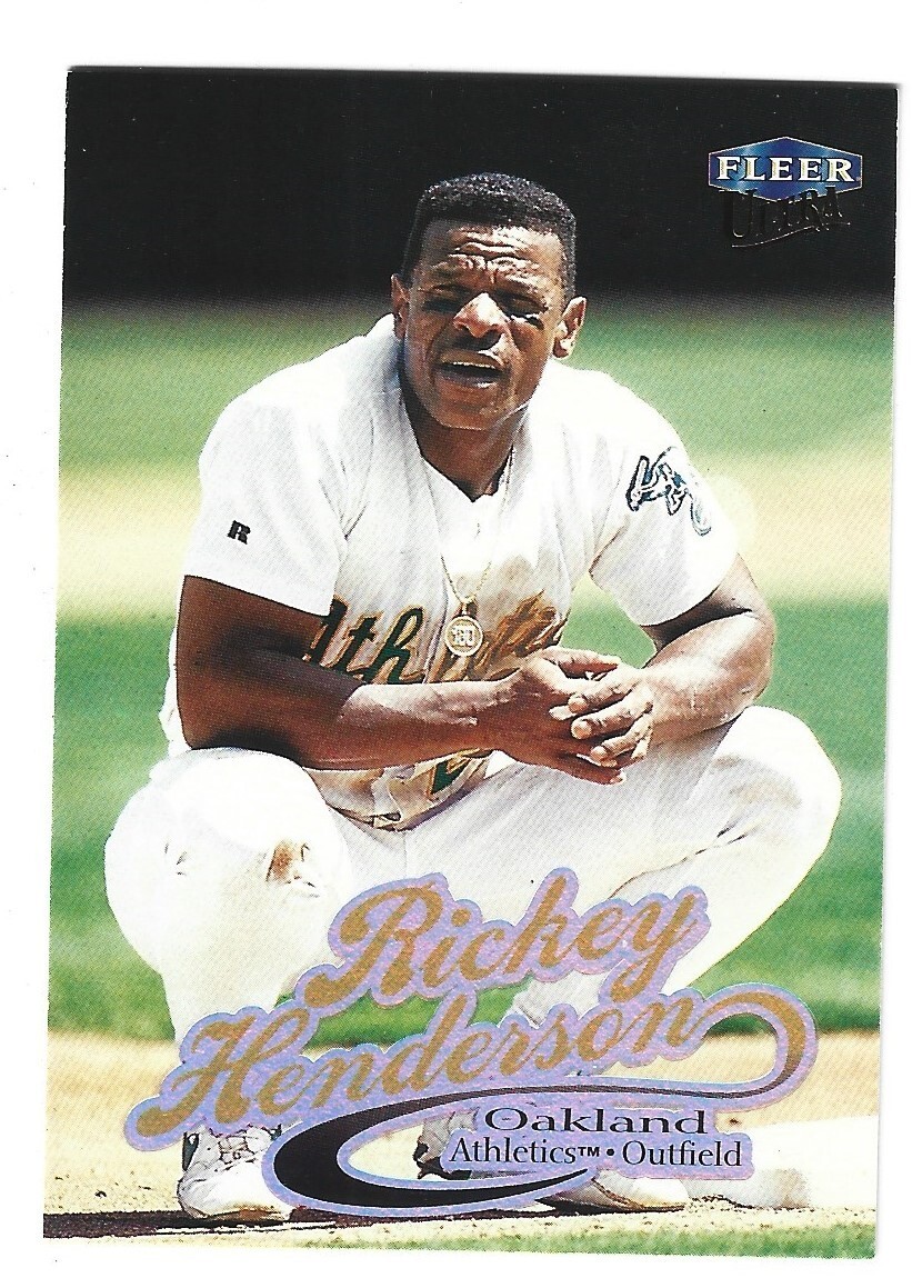 1999 Ultra Baseball Rickey Henderson A's #170 NRMT
