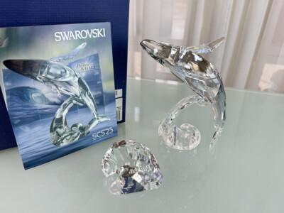 Swarovski Figur 1095228 Paikea Wal 16 cm. Ovp Zertifikat Top Zustand 