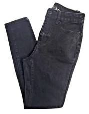 Time And Tru High Rise Skinny Jeans Womens SZ 4 Black Professional Work Pants