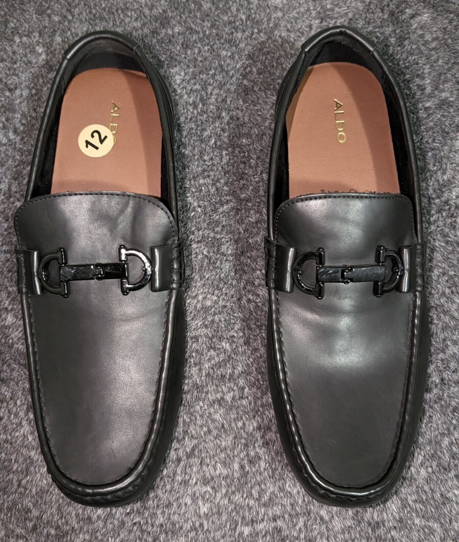 ALDI Florsheim Talladega Moc Toe Bit Driver Men's Slip On Sz-12