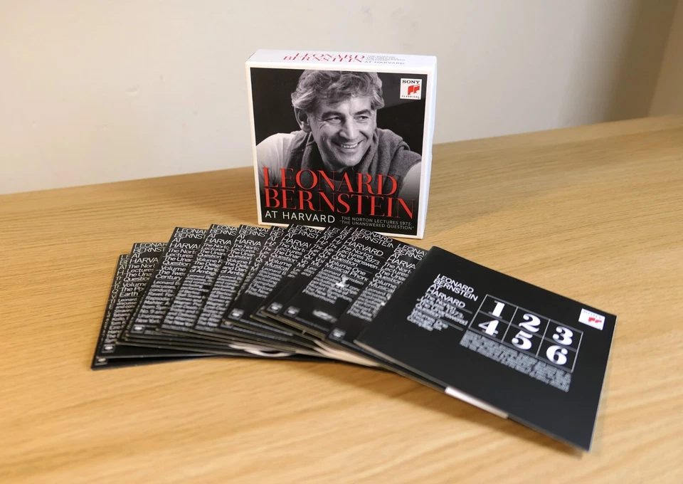 Leonard Bernstein At Harvard 13 CD Sony Classical "LIKE NEW" Foto 3 de 3