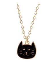 Cute Cat Pendant Necklace Girls Fashion Jewelry
