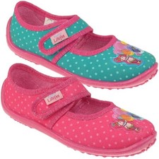 Prinzessin Lillifee Mädchen Hausschuhe Ballerinas mit Klett, Gr. 25-33