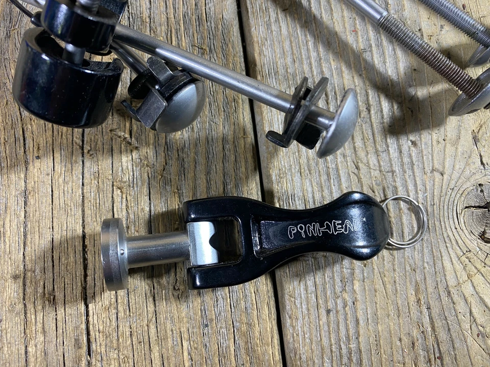 Pinhead Axle Locking Nuts Skewers LOT Seatpost KEY IS NOT MATCHING For Parts - Image 2 of 4