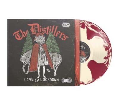 The Distillers Live In Lockdown Club Members Exclusive /250 Bone Smush Vinyl LP