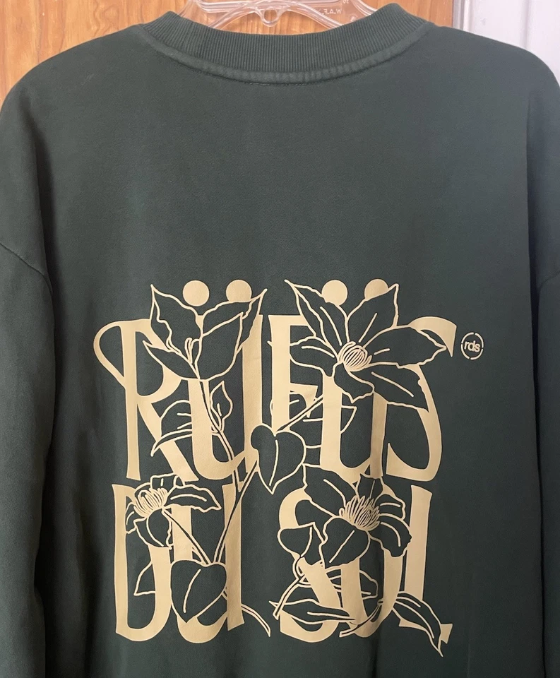 Sudadera Rufus Du Sol Verde Talla M Rüfüs Tour Merch EDM House Inhale Exhale 2025 Foto 2 de 4