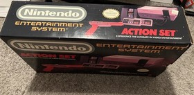 Nintendo NES Action Set CIB!! &iexcl;Con espuma, insertos y p&oacute;ster!!