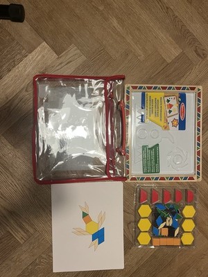 Melissa&Doug Magnetblock-Kit mit Vorlagen Kinder Ab 3 Jahren