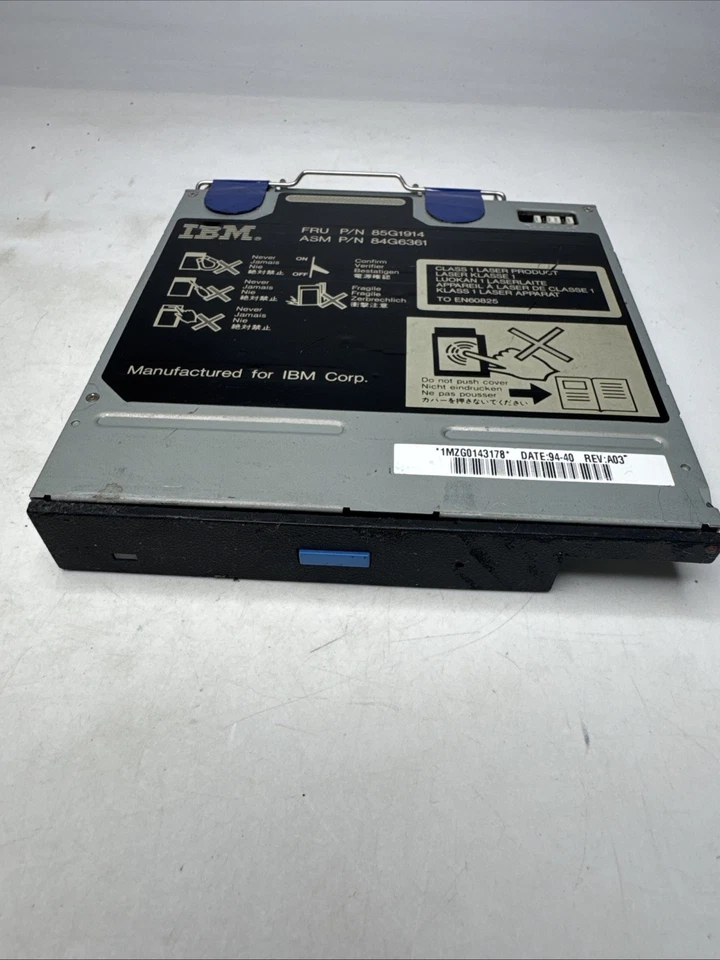 VINTAGE IBM TEAC CD-40 E-000-U CDROM cd rom drive for laptop Untested - Image 2 of 4