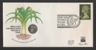 GB 1985 philatelic numismatic FDC with Wales 1 pound coin