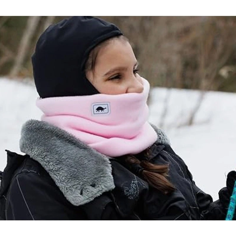 Máscara facial negra polar cuello piel tortuga talla juvenil OS Shellaclava Chelonia 150 Foto 4 de 4