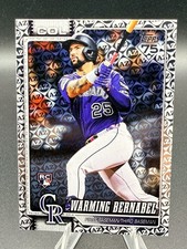 2026 Topps Series 1 Warming Bernabel RC Rookie Spring Training AZ #55 Rockies