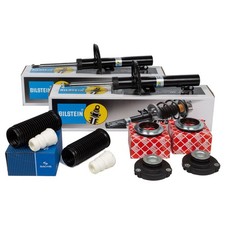 2x BILSTEIN B4 Stoßdämpfer Dreckschutz Domlager für SKODA FABIA ROOMSTER vorne