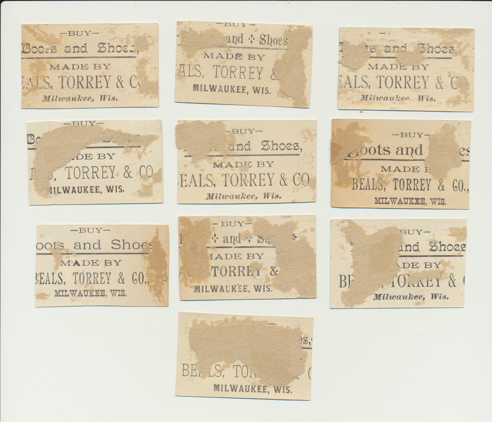 Near set of 32/36 plus 1 dupe 1880-1899 N501 H629 tobacco sized cards of States