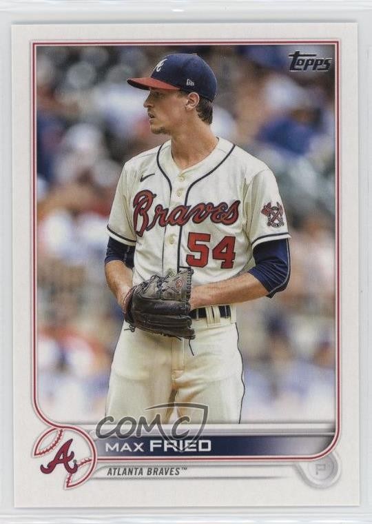 2022 Topps Series 1 582 Montgomery Club Max Fried #129 ut4