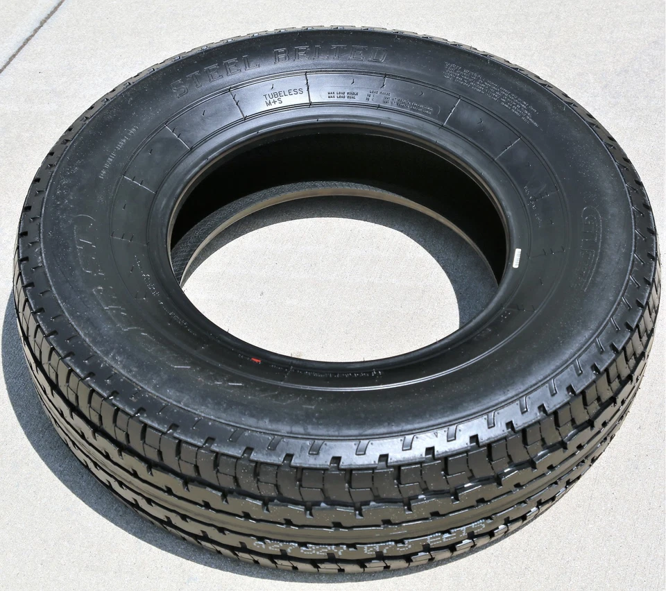4 Tires GT Radial Maxmiler ST GT ST 205/75R14 100/96M C 6 Ply Trailer - Image 3 of 4