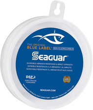 Blue Label Fishing Leader Line for Saltwater, 100% Fluorocarbon, Clear, Multiple