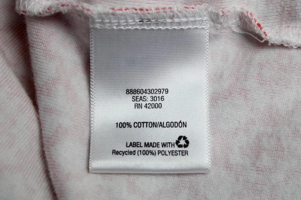 Basic Editions Shirt Womens XL Geometric Print Short Sleeve Casual Top Orange - Image 4 of 4