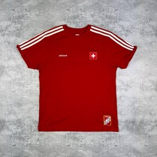 Switzerland National Team Euro 2008 Vintage Adidas Football Shirt Soccer Jersey