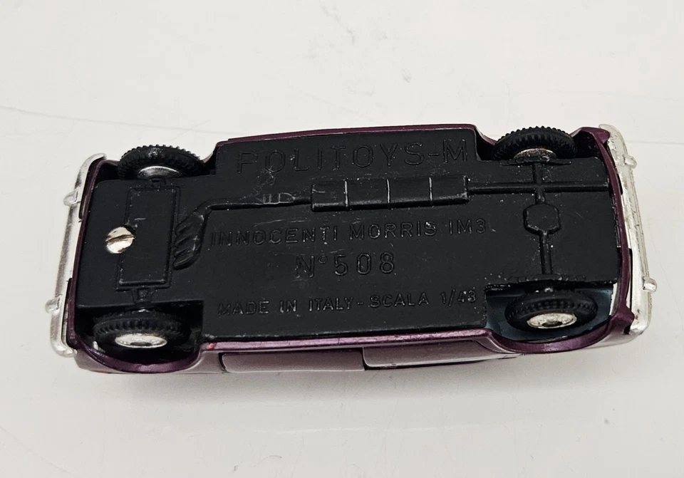 POLITOYS M 508 INNOCENTI MORRIS IMS  - 1/43 - ORIGINAL SPARE PARTS - Immagine 4 di 4