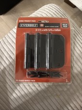 3 Pack Everbilt Door Hinges 3 1/2" Oil Rubbed Bronze 5/8" Radius Security Hinge