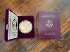 1986 S Mint Uncirculated $1 Solid Silver 1 Oz Walking Liberty Dollar Coin Boxed