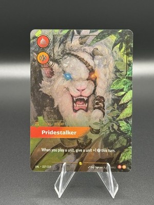 Rengar - Pridestalker Overnumbered Unleashed (UNL) Unleashed 227/219