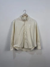 Ami Paris “Ami de Coeur” Logo Embroidery Button-Up Shirt Size M