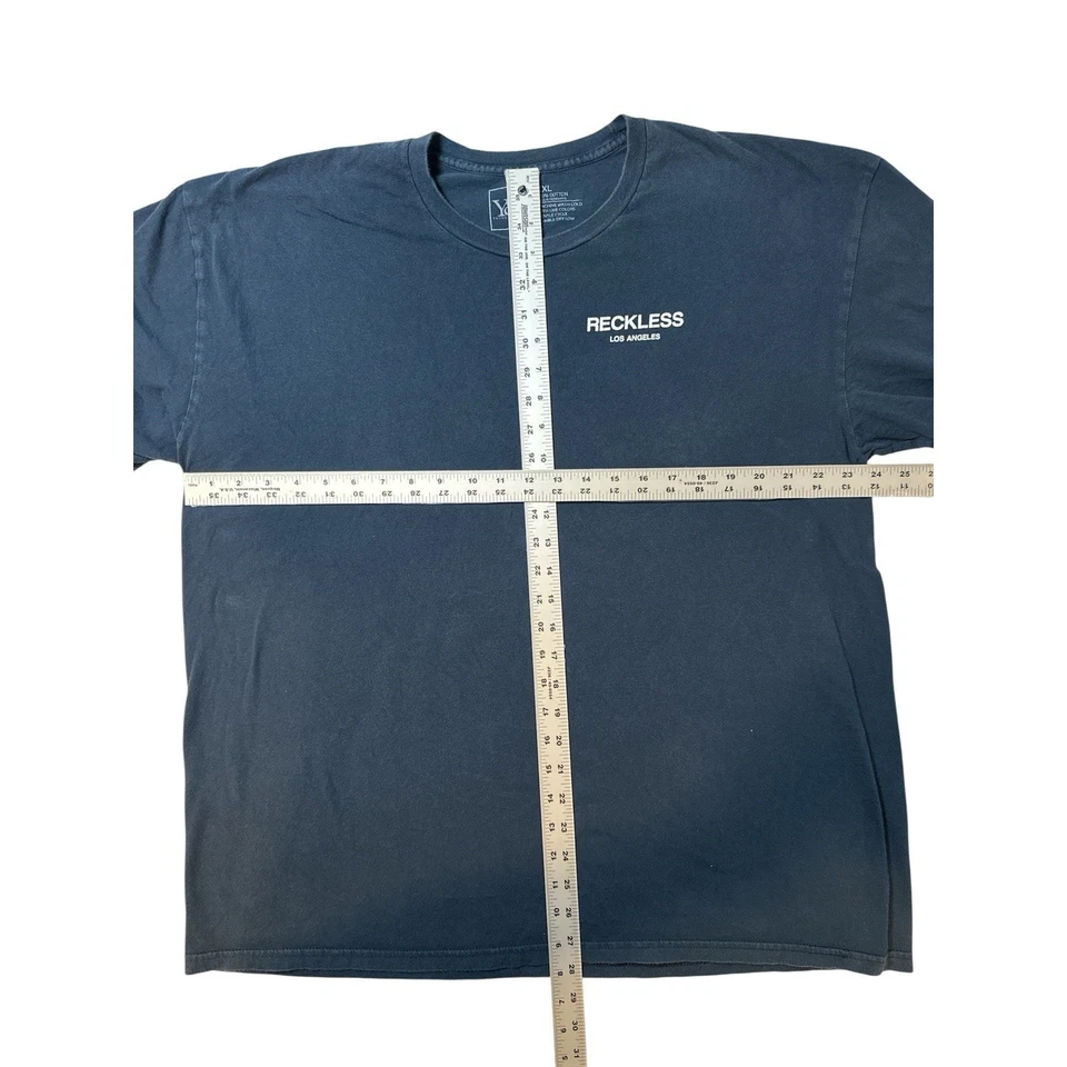 Young and reckless Los Angeles T-shirt size extra extra large XXL Y2K - Image 3 of 4