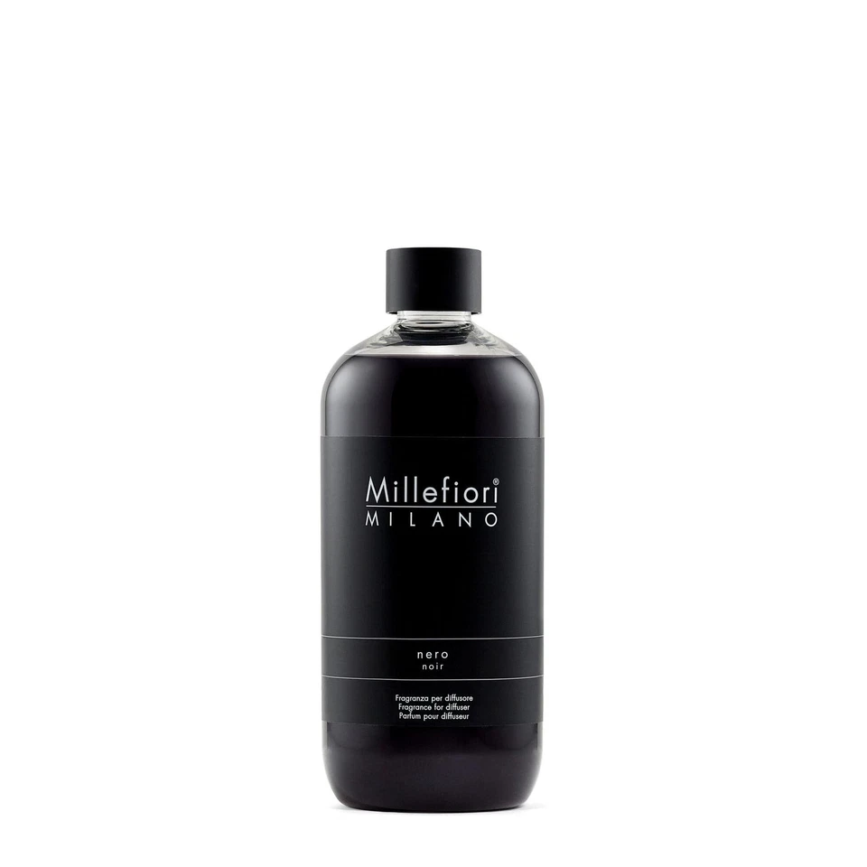 MILLEFIORI MILANO FRAGRANZA PER DIFFUSORE 500ml NERO - Immagine 3 di 4