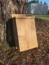 Large cedar squirrel house box  Secure wildlife-informed design