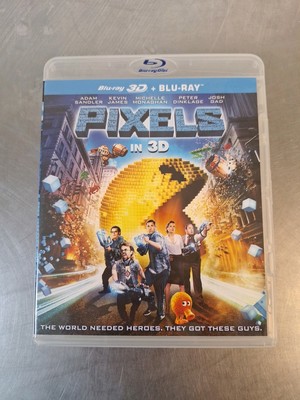 Pixels (Blu-ray + DVD + Digital, 2015) Adam Sandler 