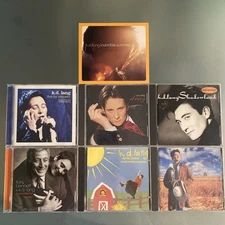K.D. LANG 7 LOT: Invincible Summer, Shadowland, Absolute Torch, Live, Western+