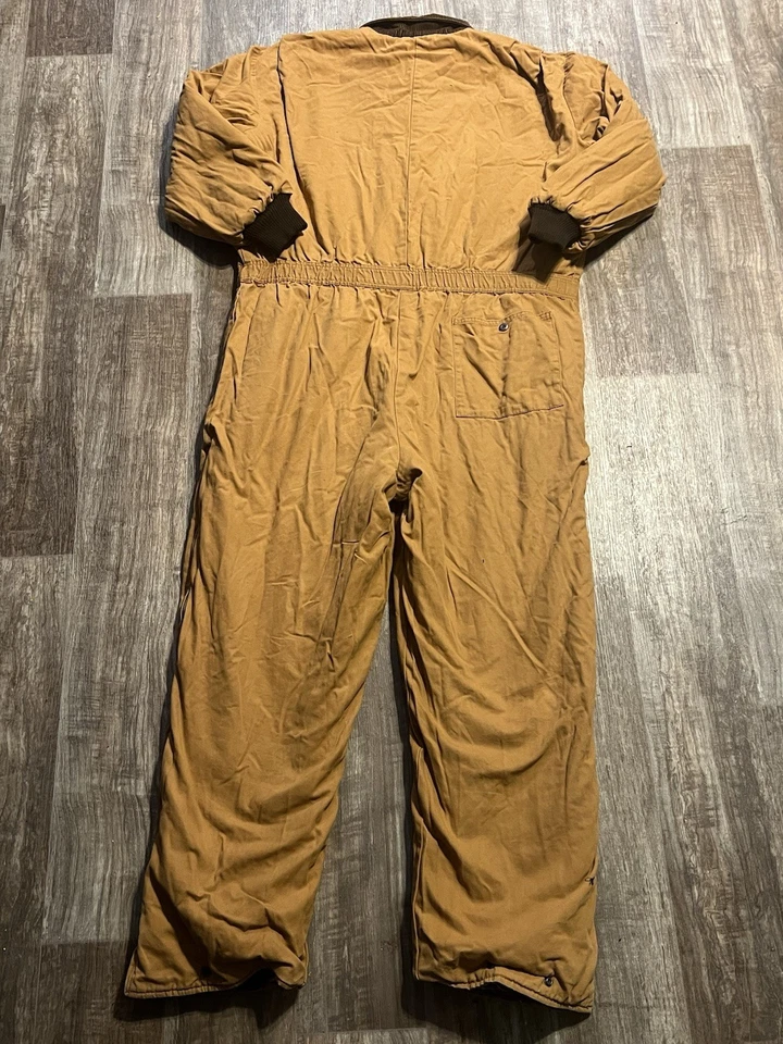 Walls Reversible Coveralls Camo Duck Canvas Heavy Insulated Size XL Tall - Image 3 of 4