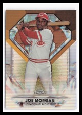 2022 Topps Chrome Update Diamond Greats Die Cuts #DGC-31 Joe Morgan Reds