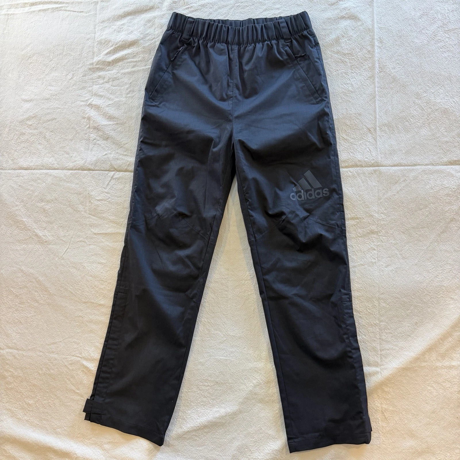 Adidas Pants Mens Small Black Climaproof Waterproof Rain Golf Trousers AE9260
Opens in a new window 