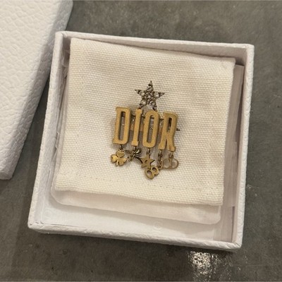 アクセサリー Christian Dior D Logo Bee Gold Brooch s-l400.jpg