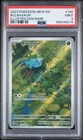 Pokemon TCG Bulbasaur 166/165 Sv: Scarlet & Violet 151 Holo PSA 9